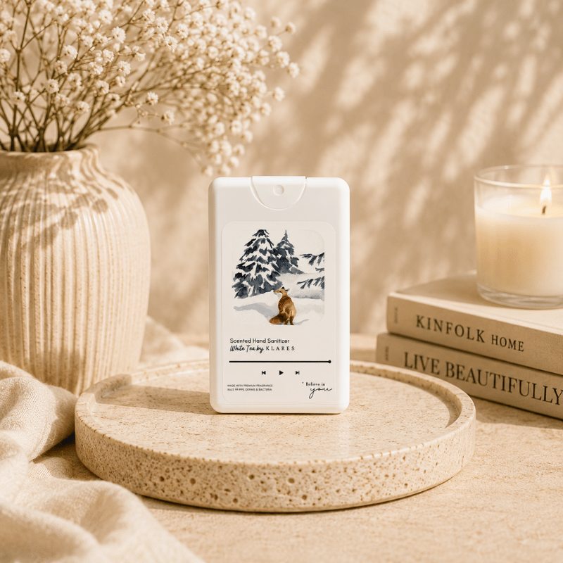 White Tea Hand & Surface Sanitizer 20ml