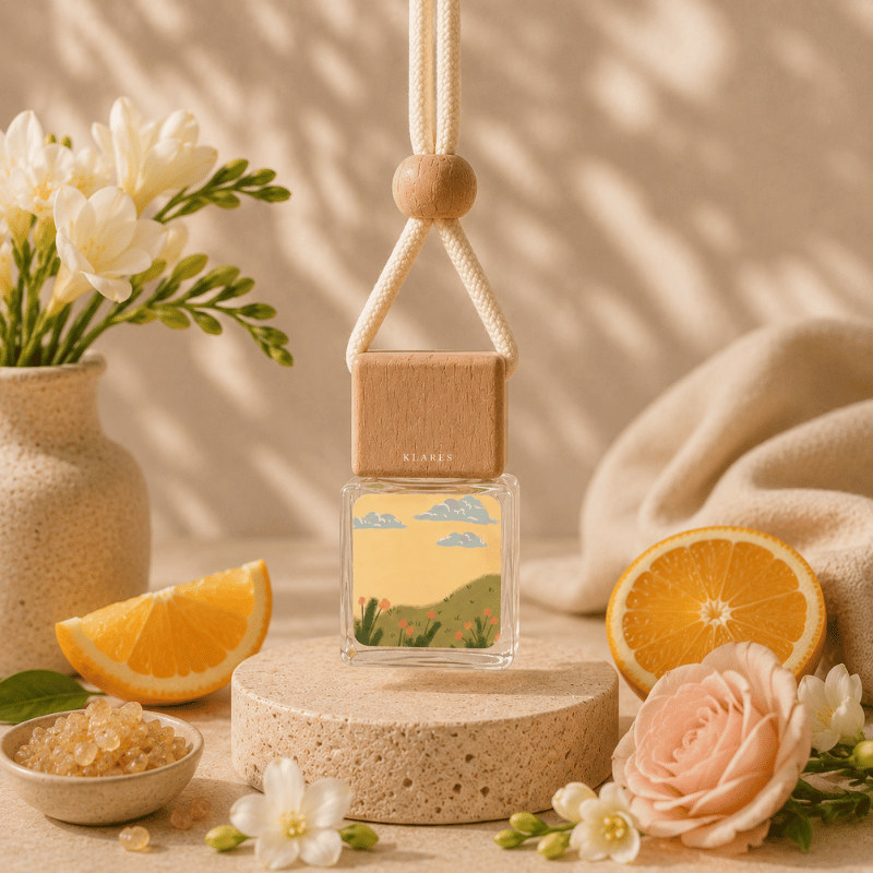 Morning Breeze Hanging Car Diffuser 8ml | Bergamot, Freesia, White Musk