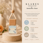 Seaside View Hanging Car Diffuser 8ml | Apple, Freesia, Sandalwood