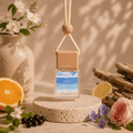 Summer Blues Hanging Car Diffuser 8ml | Orange, Rose Petals, Woody Amber