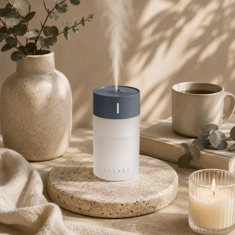 Mini Portable USB Air Humidifier - Navy