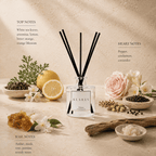 Bvlonian Reed Diffuser 100ml | White Tea, Cardamom & Amber