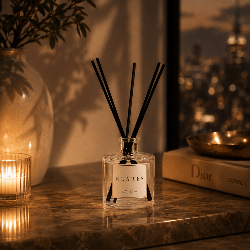 City Views Reed Diffuser 100ml | Citrus, Pink Pepper & Cedar