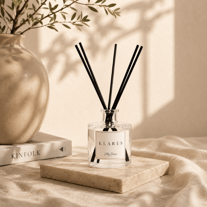 City Views Reed Diffuser 100ml | Citrus, Pink Pepper & Cedar