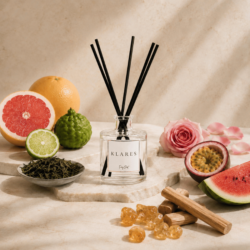 Fairy Dust Reed Diffuser 100ml | Grapefruit, Passion Fruit & Sandalwood