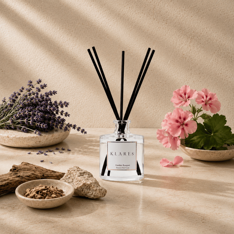 Garden Bouquet Reed Diffuser 100ml | Lavender, Geranium