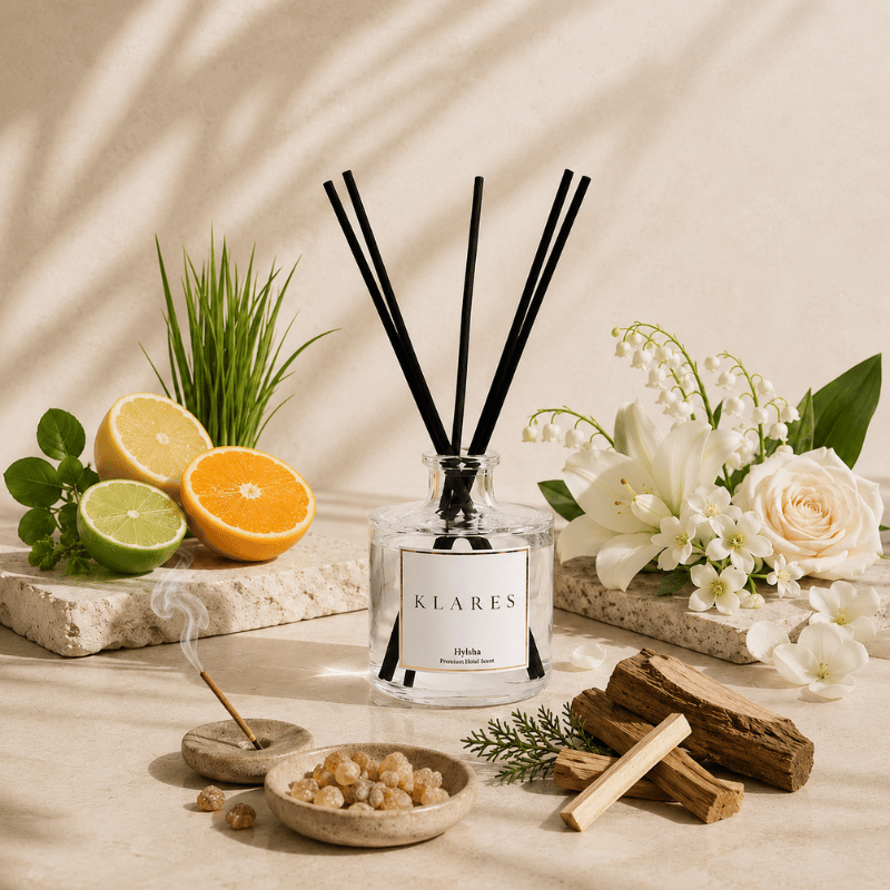 Hylsha Reed Diffuser 100ml | Hilton-Inspired
