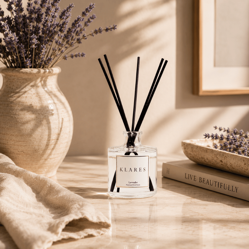 Lavender Reed Diffuser 100ml | Lavender, Cedar & Powdery Notes