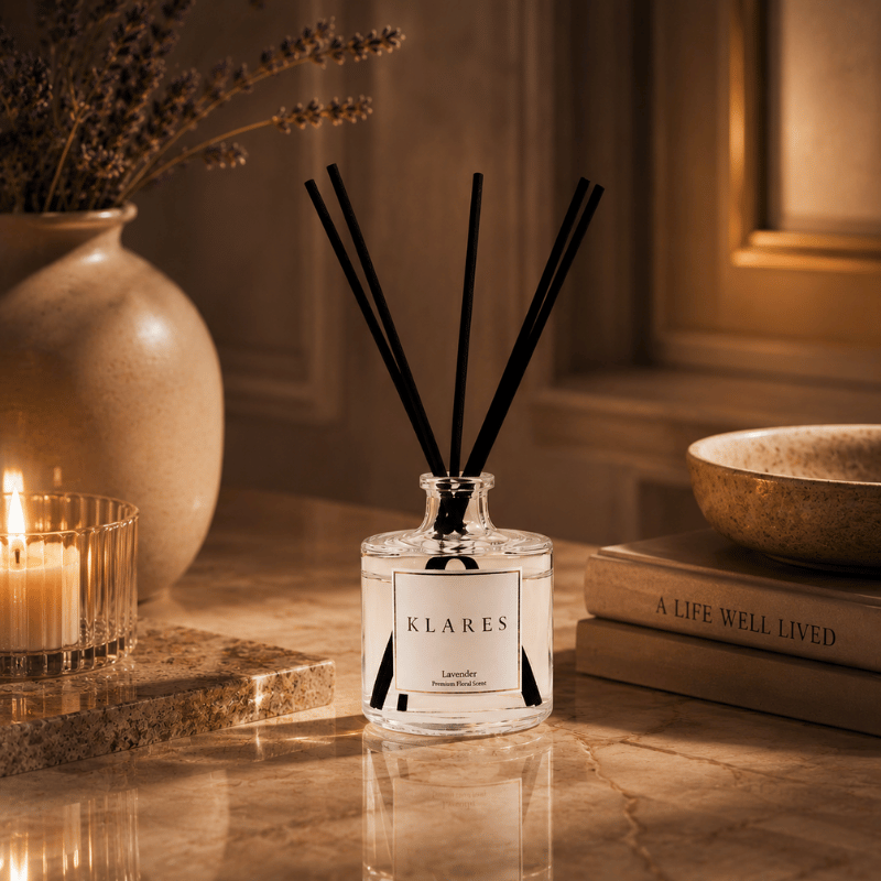 Lavender Reed Diffuser 100ml | Lavender, Cedar & Powdery Notes
