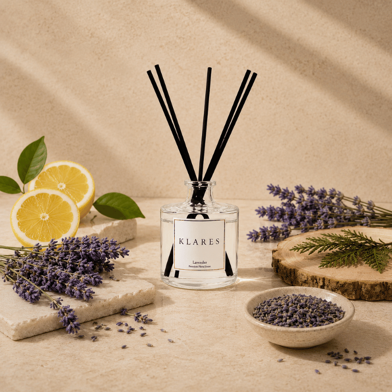 Lavender Reed Diffuser 100ml | Lavender, Cedar & Powdery Notes
