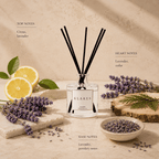 Lavender Reed Diffuser 100ml | Lavender, Cedar & Powdery Notes