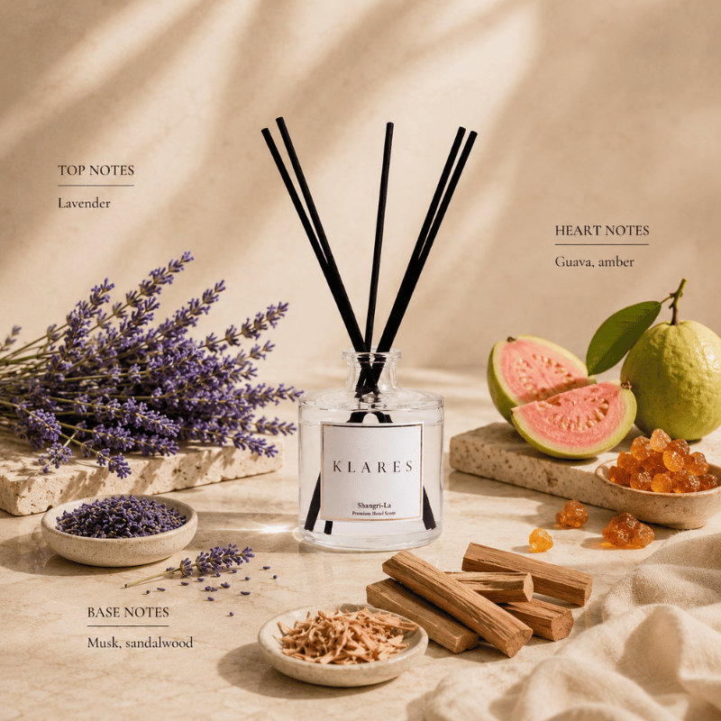 Shangri-La Hotel Reed Diffuser 100ml (Inspired) | Lavender & Sandalwood