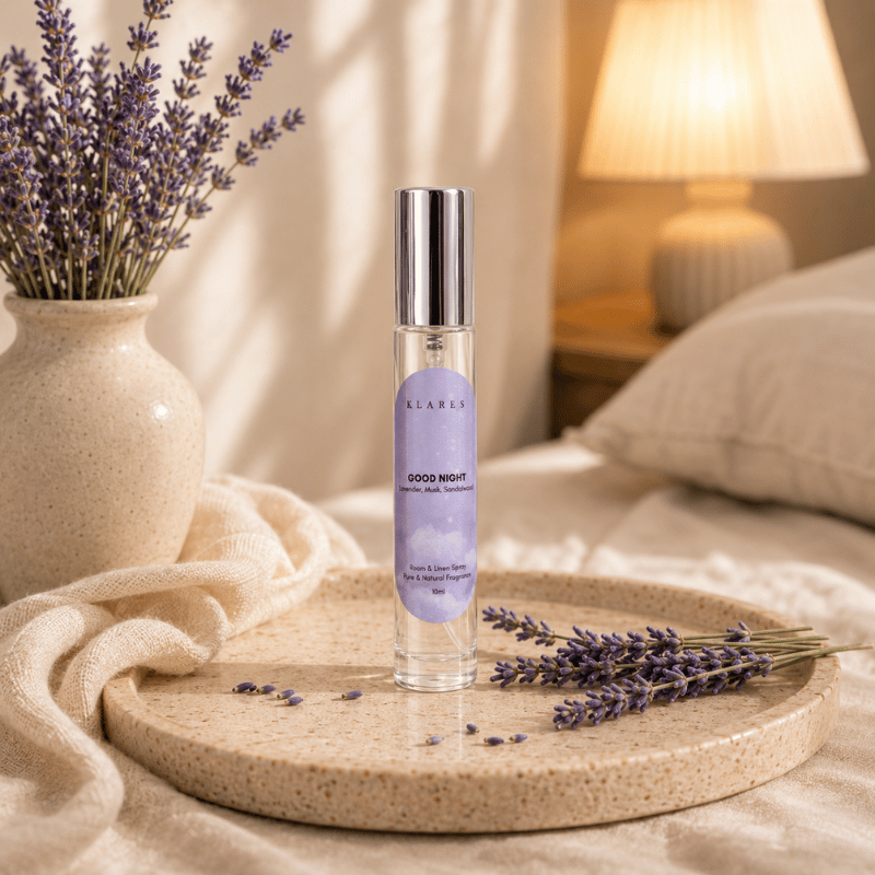Good Night Room Spray 10ml | Lavender, Amber & Sandalwood