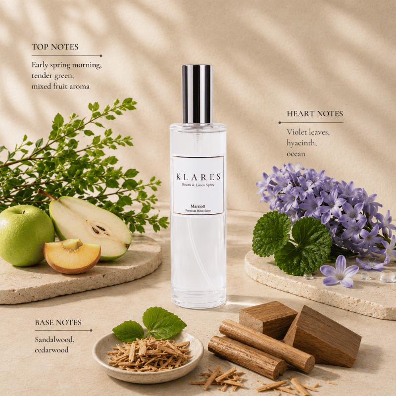 Marriott Hotel Room Spray 100ml (Inspired) | Green Floral & Sandalwood