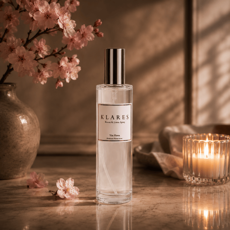 Yin Hana Room Spray 100ml | Cherry Blossom & Ambergris