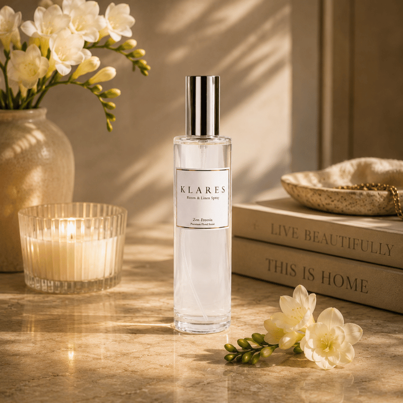Zen Freesia Room Spray 100ml | Yuzu, Freesia & Cedarwood