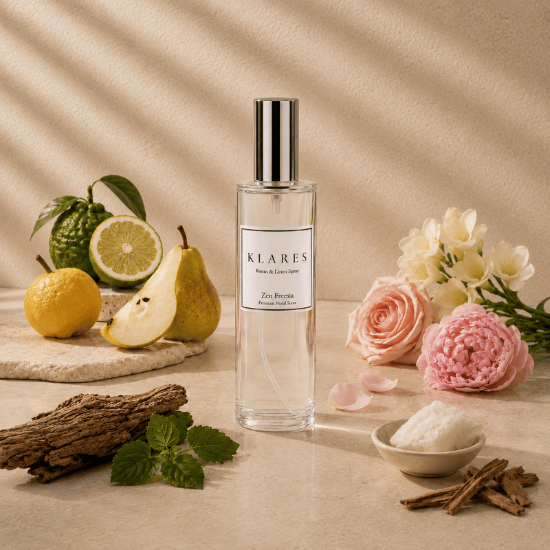 Zen Freesia Room Spray 100ml | Yuzu, Freesia & Cedarwood