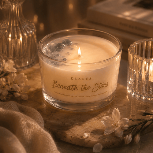 Beneath The Stars Scented Candle 100g | Blackcurrant, Iris & Vanilla