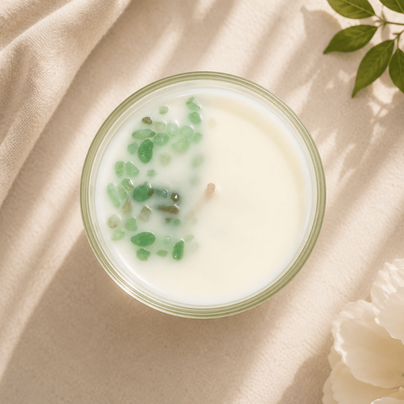 Whispering Leaves Scented Candle 100g | Green Tea & Cedarwood