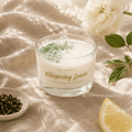 Whispering Leaves Scented Candle 100g | Green Tea & Cedarwood