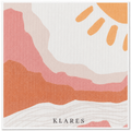 Swedish Dish Cloth – Boho Terracotta Sun