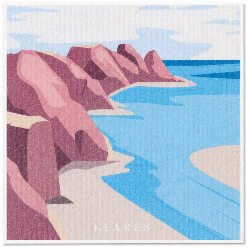 Swedish Dish Cloth – Canyon Coastline