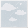 Swedish Dish Cloth – Flight Over Clouds