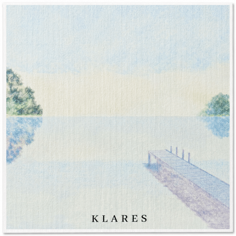 Swedish Dish Cloth – Lakeside Reflections