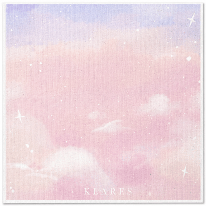 Swedish Dish Cloth – Pastel Dreamy Sky