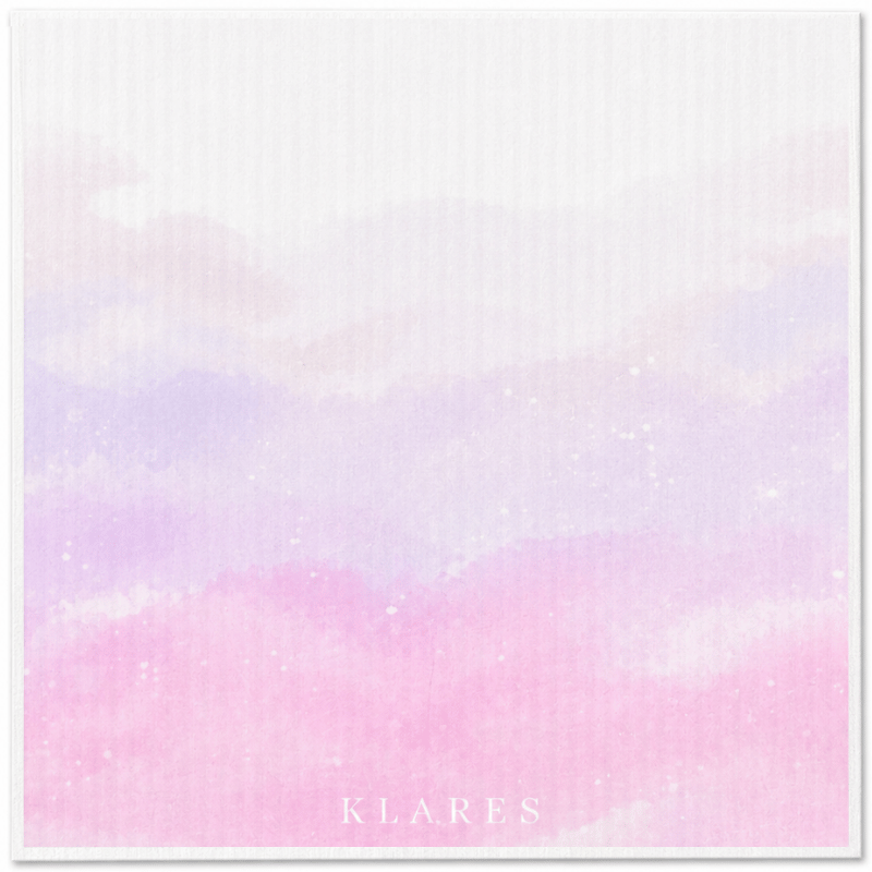 Swedish Dish Cloth – Pastel Sunset