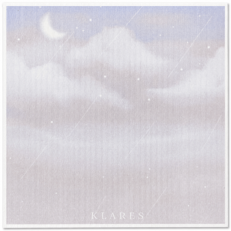 Swedish Dish Cloth – Purple Night Sky