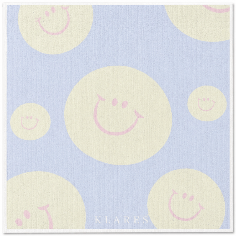 Swedish Dish Cloth – Smiley World