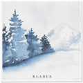 Swedish Dish Cloth – Snowy Winter Forest