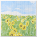 Swedish Dish Cloth – Sunflower Field