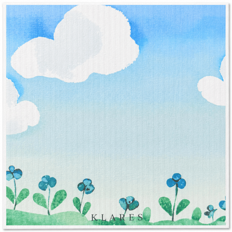 Swedish Dish Cloth – Sunny Clover Meadow