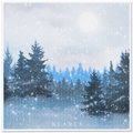 Swedish Dish Cloth – Winter Snowfall