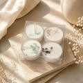 Crystal Tealight Candle Gift Set (4 x 20g)