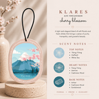 Cherry Blossom Wardrobe Air Freshener | White Tea & Cashmere Wood