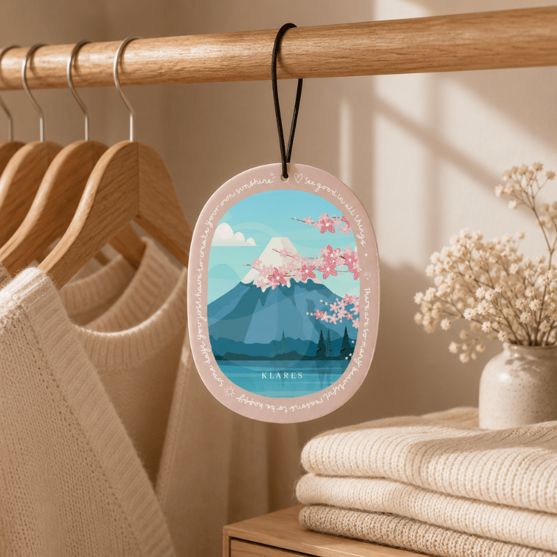 Cherry Blossom Wardrobe Air Freshener | White Tea & Cashmere Wood