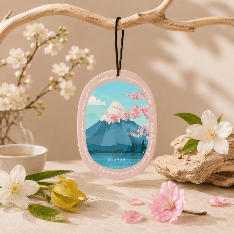 Cherry Blossom Wardrobe Air Freshener | White Tea & Cashmere Wood