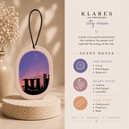 City Views Wardrobe Air Freshener | Citrus, Pink Pepper & Cedar