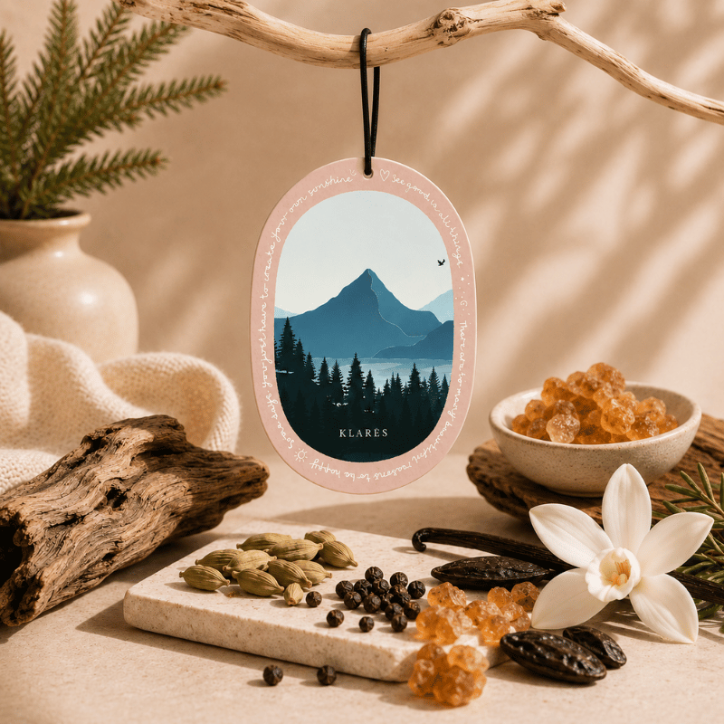 Cool Winters Wardrobe Air Freshener | Agarwood, Sandalwood & Vanilla