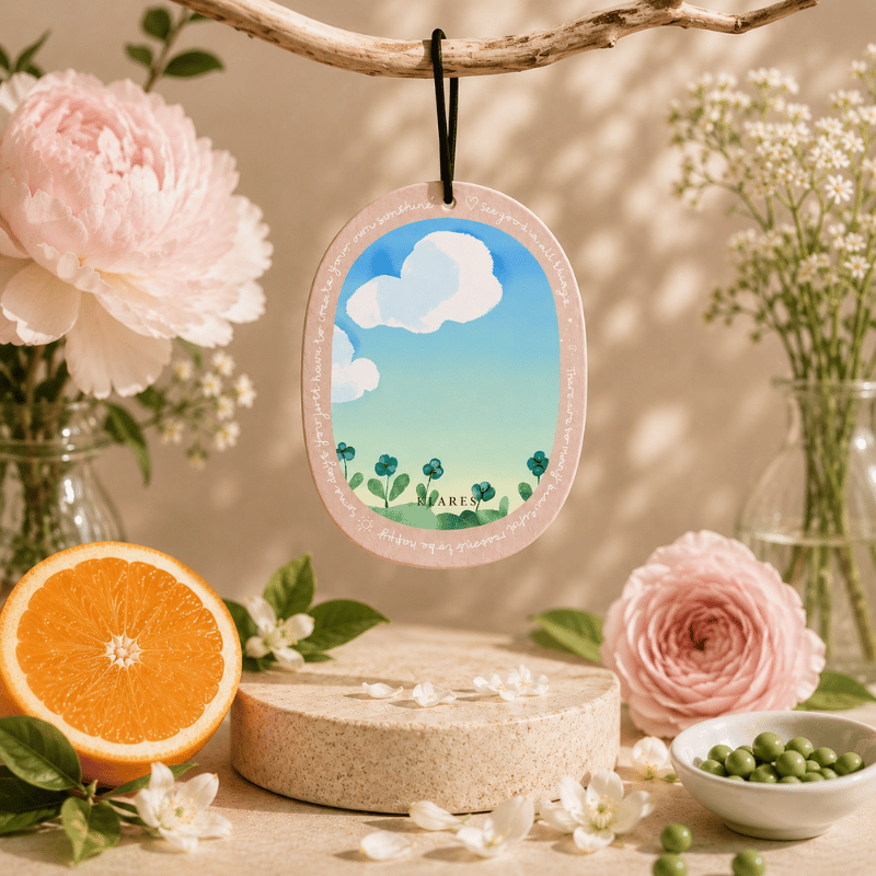 Dreamy Clover Wardrobe Air Freshener | Peony, Orange Blossom & White Musk