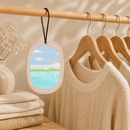 Gentle Pause Wardrobe Air Freshener | Violet Leaves, Cedarwood & Musk