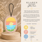 Golden Hour Wardrobe Air Freshener | Saffron, Rose & Oud Wood