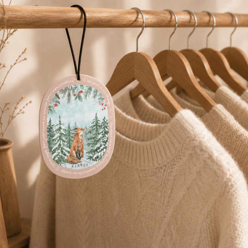Icy Wonderland Wardrobe Air Freshener | Bergamot, Jasmine & Sandalwood