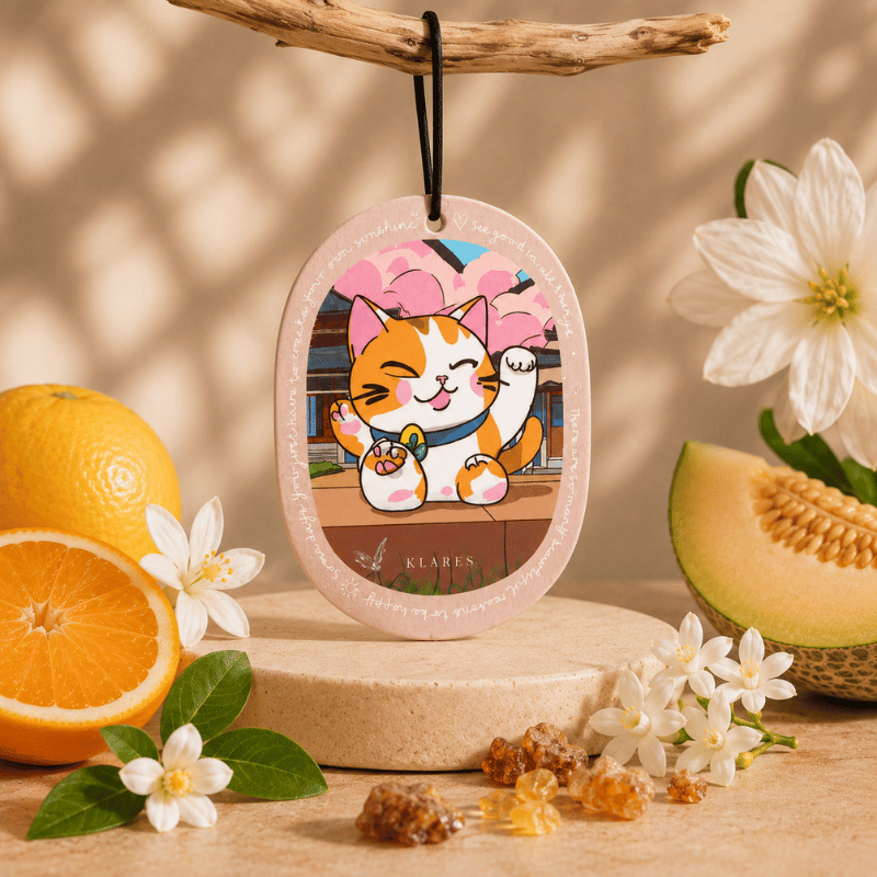 Lucky Charm Wardrobe Air Freshener | Bergamot, Jasmine & Amber Wood