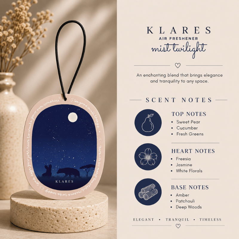 Mist Twilight Wardrobe Air Freshener | Pear, Freesia & Amber