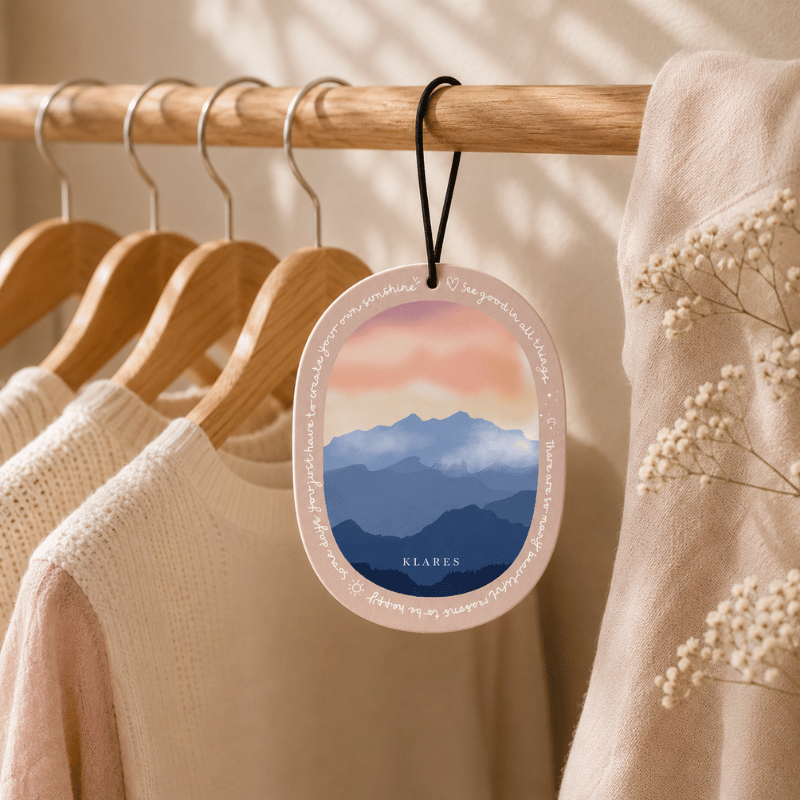 Mountain Spring Wardrobe Air Freshener | Blackcurrant, Peony & Vanilla