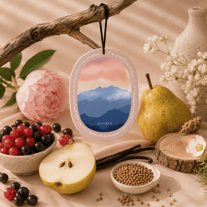Mountain Spring Wardrobe Air Freshener | Blackcurrant, Peony & Vanilla